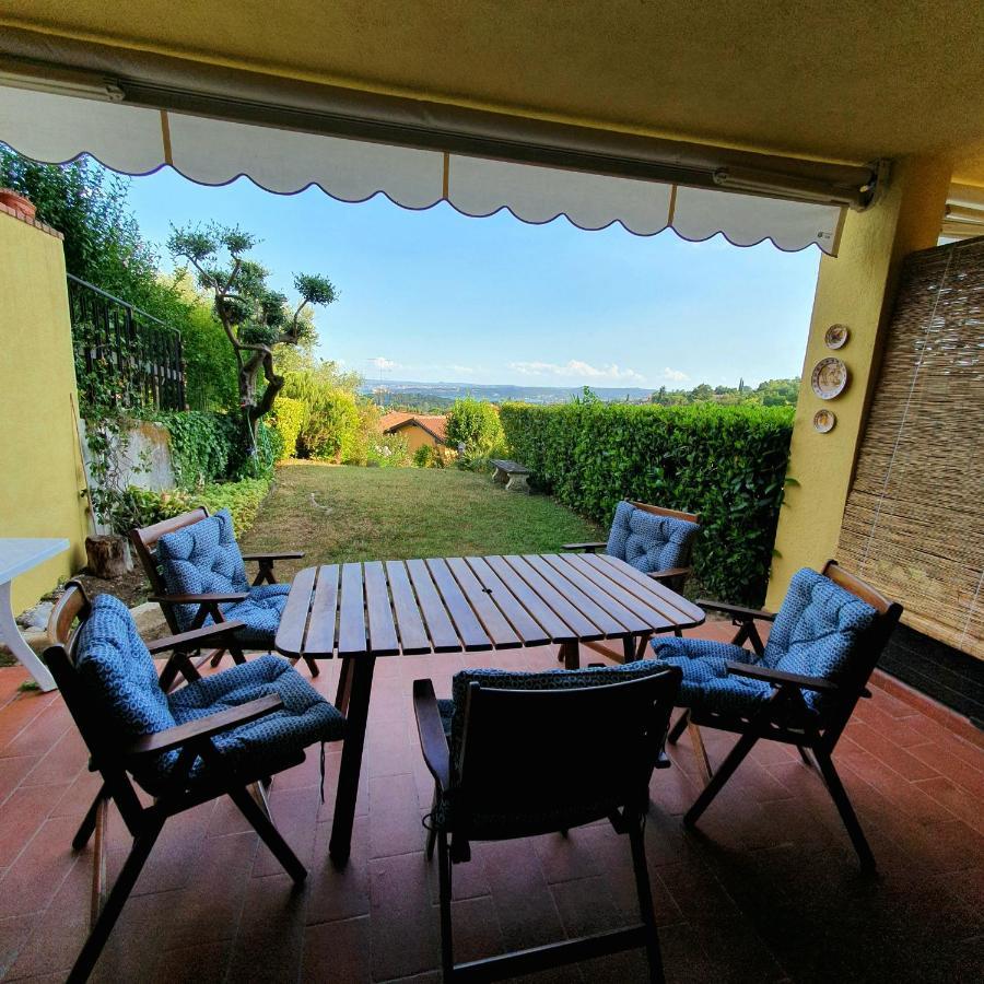 Appartamento Stropea Con Giardino Privato E Piscina Soiano Del Lago Ngoại thất bức ảnh